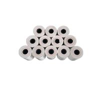 Rotolo di carta termica, Rotolo di carta termica for ricevute 57x30mm for stampanti termiche, confezione da 6-24 rotoli(12 Rolls)