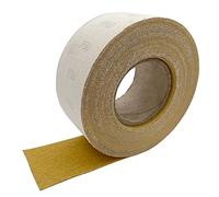 Rotolo di carta vetrata a grana 80, 6-3/4 "x 20 m di ossido di alluminio con supporto a gancio e anello di carta abrasiva per legno, mobili, levigatura, lucidatura e lavorazione del legno