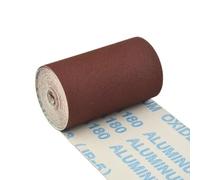 Rotolo di carta vetrata da 5 metri compatibile con utensili manuali e utensili rotanti per lucidare radici di legno e intagli, finitura liscia (180#)