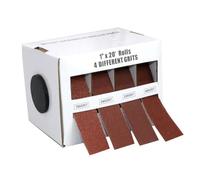 Rotolo di carta vetrata Emery carta abrasiva lunga rotolo 150 240 320 400 grana cintura lucidante 4 grani rotolo di carta vetrata