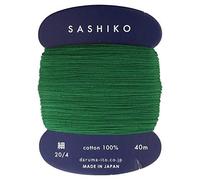 Rotolo di carte Yokota Daruma Sashiko filo (sottile) Col.208 Banboo 40m 01-24...