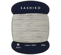 Rotolo di carte Yokota Daruma Sashiko filo (sottile) col.217 grigio 40 m 01-2...