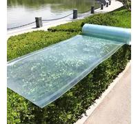 Rotolo di copertura in policarbonato resistente alla pioggia, 1 m x 6 m, facile da tagliare, per giardinaggio all'aperto e agricoltura, soluzione per rivestimento del tetto