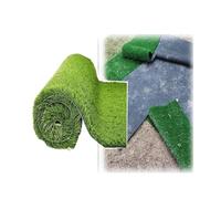 Rotolo di Erba Artificiale,Prato for Animali Domestici da Giardino dall'aspetto Naturale e Realistico,con Fori di drenaggio, Manto erboso Resistente(1.5x10m/5x33ft)