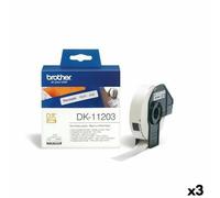 Rotolo di Etichette Brother DK-11203 17 x 87 mm [3 Unità]