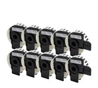 Rotolo di etichette termiche 29 mm x 30,48 m continuo DK22210 DK-22210 compatibile con stampante QL(DK22210-10PCS)