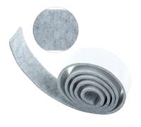 Rotolo di feltro per la protezione di FloorFor s da mobili, efficace contro st NoiFor se e For scratchcheFor s (grigio 3mm x40mm x 100cm)