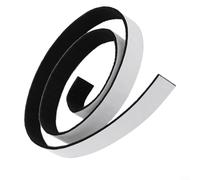 Rotolo di feltro per mobili, 1 m, resistente striscia di feltro per proteggere pavimenti e mobili, riduce il rumore e le vibrazioni, grigio o nero (nero, 3 mm x 20 mm x 100 cm)