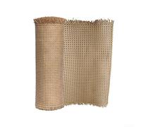 Rotolo di fettuccia in rattan per sedie e armadi, kit di riparazione in vimini a rete aperta per progetti domestici fai da te e mobili (K)