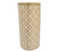 Rotolo di fettuccia per la riparazione di mobili, pannelli a rete in rattan completamente naturale per fai da te per sedie e armadietti (40 x 400 cm)