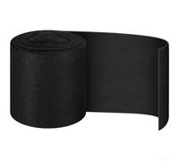 Rotolo di filtro a carbone attivo con strato di supporto in metallo per evitare cedimenti, resistente ai raggi UV contro i danni del sole, lunghezza 25 cm x 9 m