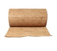Rotolo di Fodera di Rivestimento in Fibra di Cocco Tappetino Ecologico per Orto,Aiuole,Vasi da Fiori,Lettiera per Animali,Terrario,Protezione Anti-Erba E Usi Decorativi(12x78 inch(30x200cm))
