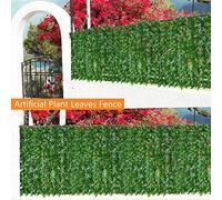 Rotolo di Foglie Artificiali Scade a Mani Protetta da Copertura da Giardino Paesaggio Balcone SC per Decorazioni Esterne Interni Rotolo di Screening delle Foglie Artificiali Che Vivono nel Nostro (C)