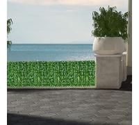 Rotolo di Foglie Artificiali Scade a Mani Protetta da Copertura da Giardino Paesaggio Balcone SC per Decorazioni Esterne Interni Rotolo di Screening delle Foglie Artificiali Che Vivono nel Nostro (B)