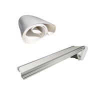 Rotolo di gomma industriale dello strato della sostituzione del nastro trasportatore del PVC per la fabbrica che tratta le linee di produzione dell'impianto di imballaggio 32 di larghezza x 35ft di