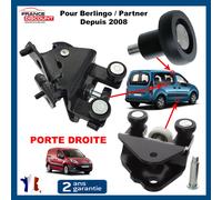 Rotolo di Guida Alto Fondo Medio Porta Laterale Destra per Berlingo Partner