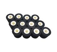 Rotolo di inchiostro for codificatore di timbri a caldo for la sigillatrice di codifica MY380F DK1000 DK1100 Per uso fai-da-te(12pcs 40 x 40,High Temperature)