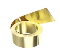 Rotolo di lamiera di ottone dorato, Larghezza spessa 10-45mm della lamina d'ottone 0.1mm H62 lunghezza di 1 metro for la costruzione mestieri elettronica(40mm)