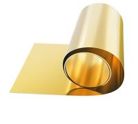 Rotolo di lamiera di ottone dorato, Lunghezza di larghezza 1M spessore 10-40mm del rotolo 0.3mm dello strato della stagnola d'ottone H62 for i mestieri e la costruzione(30mm)