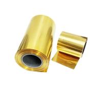 Rotolo di lamiera di ottone dorato, Lunghezza di larghezza 1m spessore 50-150mm del rotolo dello strato della stagnola d'ottone H62 for i mestieri costruzione elettronica(50mm)