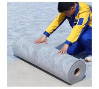 Rotolo di membrana impermeabile in polietilene da 300 g/m², per doccia, per pavimenti e pareti, barriera a prova di umidità (1,15 x 100 m)