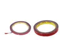 Rotolo di nastro biadesivo in schiuma resistente e permanente, rosso 6 mm*