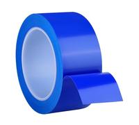 Rotolo di nastro di avvertimento, confezione da 2 nastri di pericolo in PVC, multicolore, lunghezza 17-33 m, larghezza 20-60 mm (blu, 17M-0,15-40 mm) - Barricata di sicurezza durevole per edilizia ed