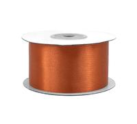 Rotolo di nastro di raso, 38 mm x 25 m, colore a scelta in 3/6/12/18/25/38/50/75/100 mm, non stinge e lavabile, nastro per matrimonio, confezioni regalo, decorazione fai da te, rame 785