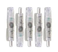 Rotolo di nastro double face - Forniture scolastiche adesive double face | 5 pezzi rotolo applicatore di colla per diari,Per scrapbooking, diario di carta, carte per adulti insegnanti