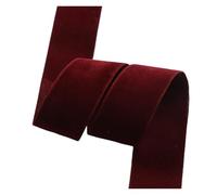 Rotolo di nastro in velluto double face, 9,1 m, per fai da te, cappelli, artigianato, accessori di abbigliamento, progetti artigianali, confezioni regalo (colore 4, larghezza 3,8 cm)