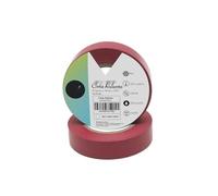 Rotolo di nastro isolante in PVC rosso, 19 mm x 10 m, perfetto per elettricisti. Flessibile, durevole e resistente, ideale per garantire connessioni elettriche in modo sicuro e affidabile.