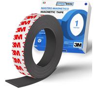 Rotolo Di Nastro Magnetico 1M, Strisce Magnetiche Con Supporto Adesivo, Calamita