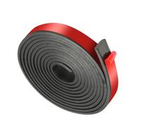 Rotolo di neoprene con adesivo per guarnizioni fai da te, guarnizioni delle porte, cuscinetti artigianali, rivestimento per pavimenti, controllo delle vibrazioni e resistenze meteorologich 10m W:15mm
