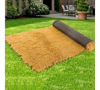 Rotolo Di Paglia Artificiale, Rotoli Di Palma In Paglia Per Tetto In Paglia Messicana, Paglia Sintetico Simulazione PE, Paglia Finta Per Decorazioni Tetti, Per Giardino Patio Gazebo(1x2m(3.28x6.56ft))