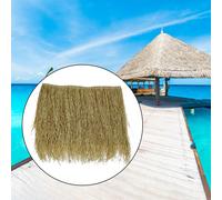 Rotolo di paglia di palma artificiale fai da te, battiscopa in erba per