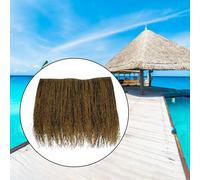 Rotolo di paglia di palma artificiale fai da te, paglia per capanna per