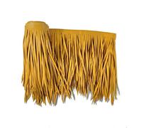 Rotolo Di Paglia Di Palma Piastrella Di Paglia Tappeto Di Paglia Messicano Artificiale Runner Di Paglia, Quindi Avere 10 Anni Di Vita(Yellow d,0.5x30m/1.64X98.4ft)