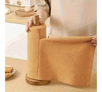 Rotolo di panni in microfibra, asciugamani di carta riutilizzabili, stracci senza pelucchi per la casa, cucina (confezione da 20 pezzi arancione)