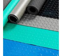 Rotolo di pavimentazione Ispessito per sotto l'auto, Resistente all'Acqua, alle fuoriuscite e alle Macchie, Tappetino in PVC per Garage, Officina e parcheggio