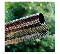 Rotolo di pellicola in vinile perforato per finestra a visione unidirezionale, adesivo per la privacy, colore nero, 500 x 45 cm + kit di attrezzi per una facile installazione