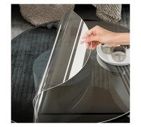 Rotolo di pellicola trasparente per tavolo da pranzo, tagliabile, lucida, per cucina e ufficio, pellicola adesiva trasparente anti-olio (76 x 279 cm)