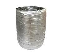 Rotolo di Rafia Raphia ARGENTO in PP da 200 metri 1BK2