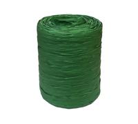 Rotolo di Rafia Raphia VERDE INGLESE in PP da 200 metri 1BK2