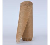 Rotolo di rattan naturale a trama aperta in tessuto di vimini PE versatile rete in rattan per sedie, armadi, soffitti, letti, materiale decorativo durevole ecologico fai da te