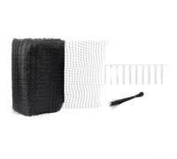 Rotolo di recinzione da giardino resistente, 2,1 x 15 m, rete in plastica resistente ai raggi UV, per protezione di pollame, conigli, verdure (2,1 x 10 m)