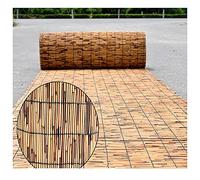 Rotolo di recinzione in bambù per la privacy, per esterni, per terrazze e balconi, in bambù naturale, frangivento e barriera decorativa da giardino
