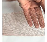 Rotolo di rete metallica a maglia fine, Setaccio a rete in rame in ottone da 5 pollici di larghezza, dimensioni multiple for filtrare la distillazione degli edifici(12m)