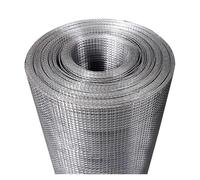 Rotolo di rete metallica in acciaio inossidabile 304 da 50,8 cm x 90,6 m, rete di sicurezza zincata per ringhiere, scale, recinzioni di pollame da 6 mm, barriera per la casa e il giardino