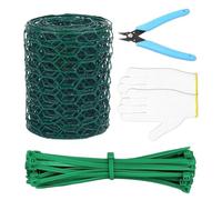 Rotolo Di Rete Per Polli,Protezione Resistente | Rotolo di Filo da Conigli e Rete da Giardino - per Esterno Giardino Cortile Balcone Terrazza Pollaio e