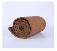 Rotolo Di Rivestimento In Cocco Tappetino In Fibra 30x300 Cm Rotolo Naturale Per Fioriere, Vasi Sospesi, Aiuole, Vassoi Per Semi, Terrari Per Rettili, Biodegradabile Ed Ecologico Per Giardinaggi(12x20